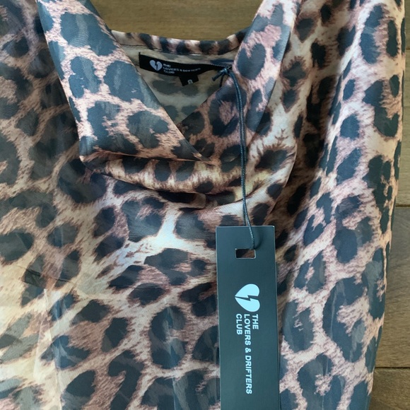 Lovers and Drifters Leopard Silk Dress - Picture 11 of 12